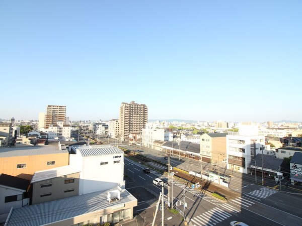 室内からの展望