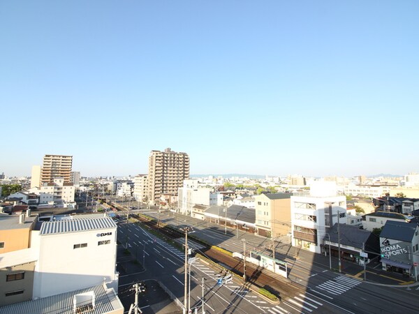 室内からの展望