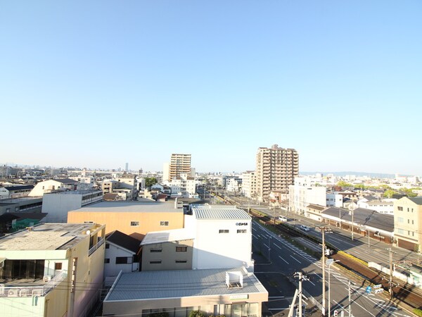 室内からの展望