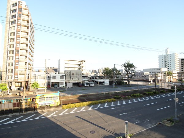 室内からの展望
