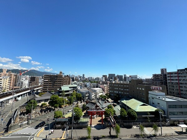 室内からの展望