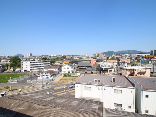 室内からの展望