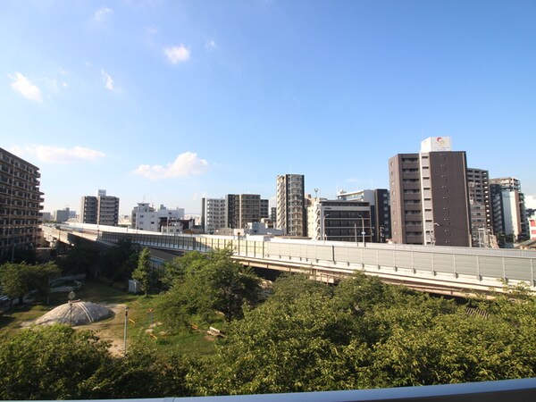 室内からの展望