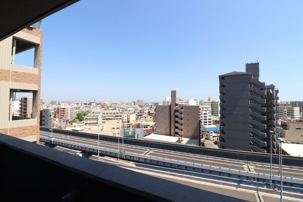 室内からの展望
