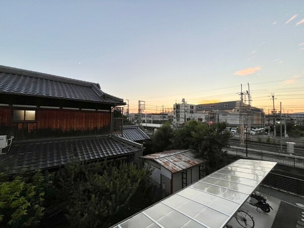 室内からの展望