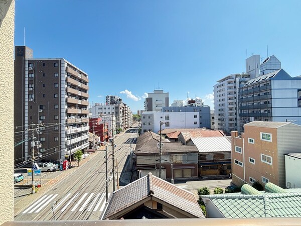 室内からの展望