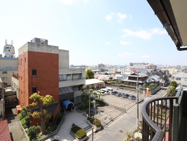 室内からの展望