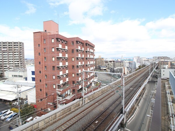 室内からの展望