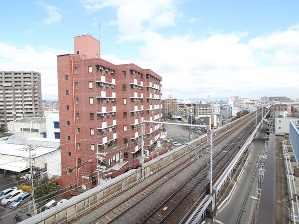 室内からの展望