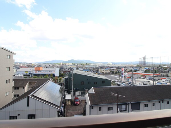 室内からの展望