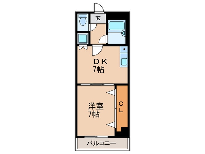 エイチ・ツーオー今川の間取り図