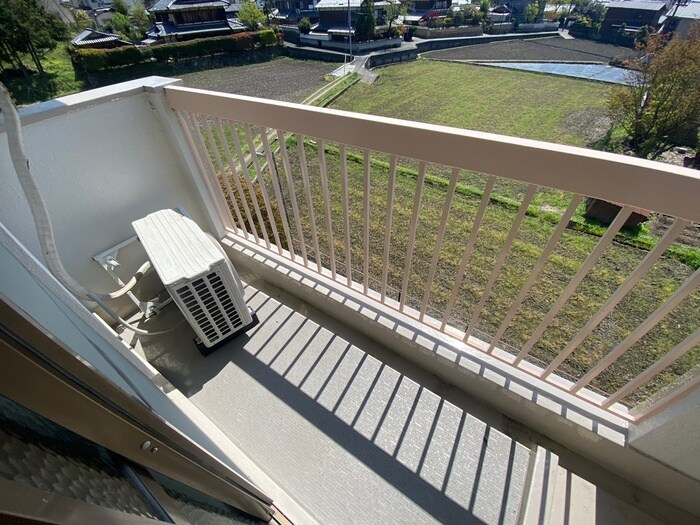 林マンションのベランダ・バルコニー