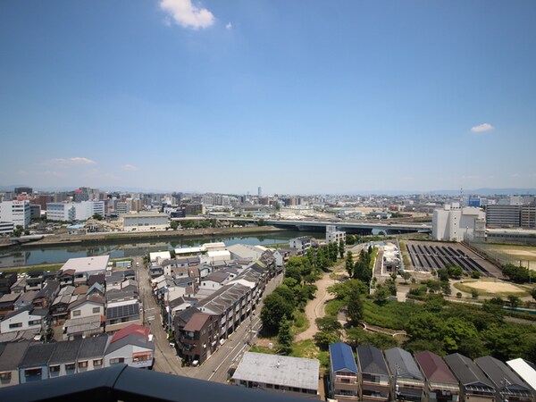 室内からの展望