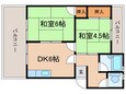 北尾マンションの間取図