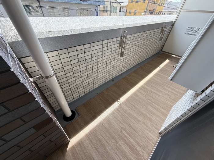 プレジオ帝塚山のベランダ・バルコニー