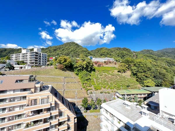 室内からの展望