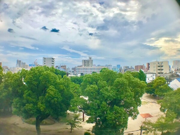 室内からの展望