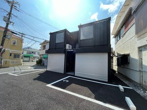 コンテナガレージハウスS+外観写真