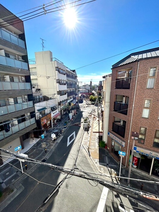 CREST沢之町の室内からの展望