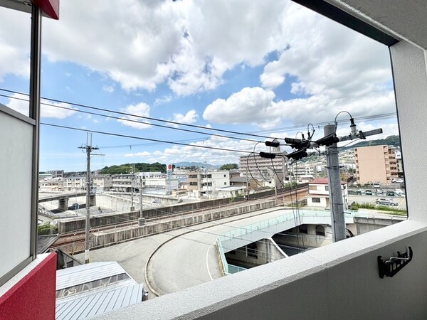室内からの展望