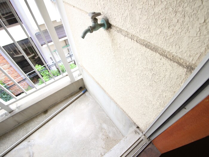 浜口ハイツの洗濯機置場