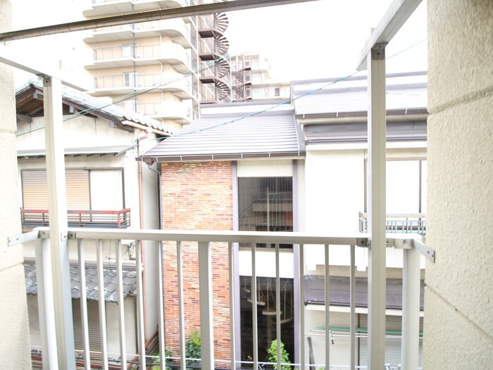 浜口ハイツの室内からの展望