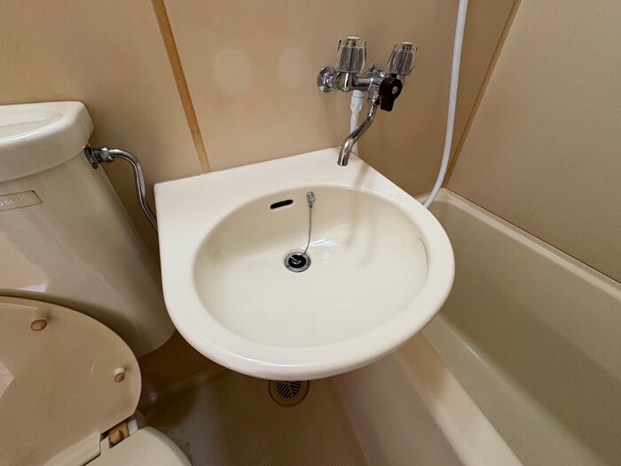 コーポ太秦の洗面