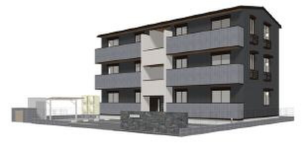 物件外観写真1　(完成予想図)