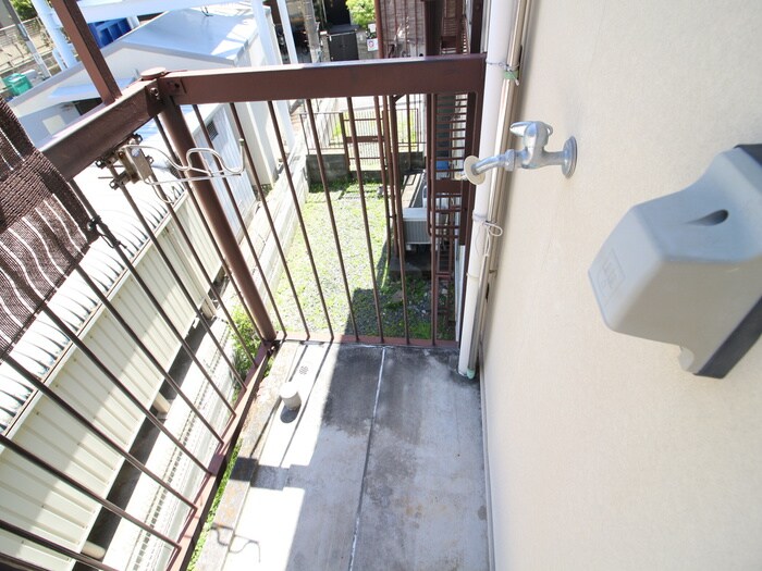 福和ハイツの洗濯機置場