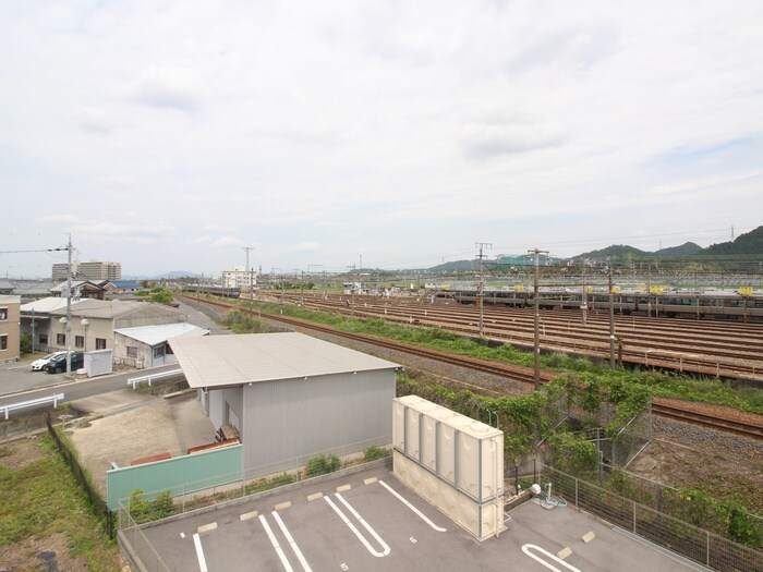 室内からの展望