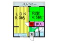 大森ハイツの間取図