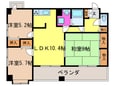 GARNET RESIDENCE上桂の間取図
