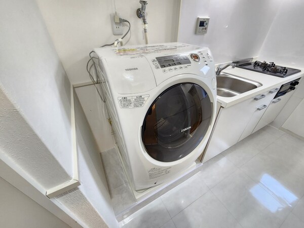 洗濯機置場