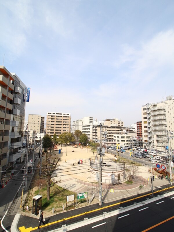 室内からの展望