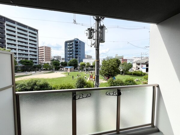 室内からの展望