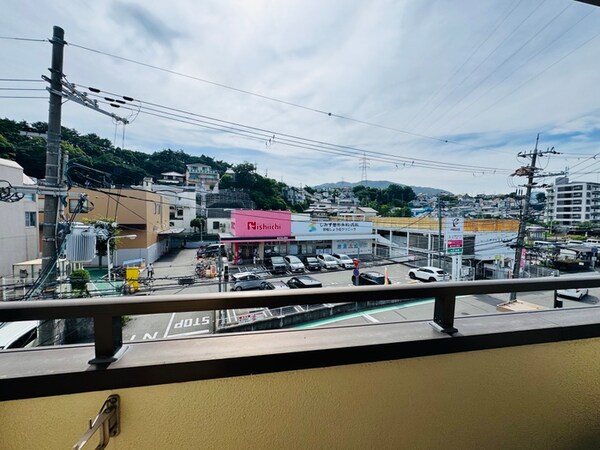室内からの展望