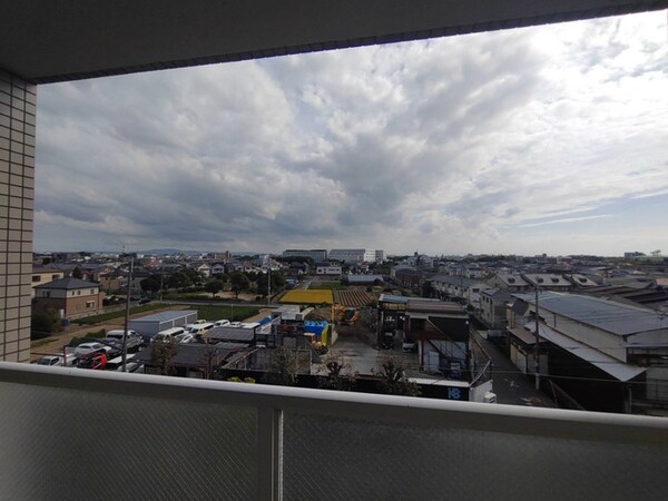 室内からの展望