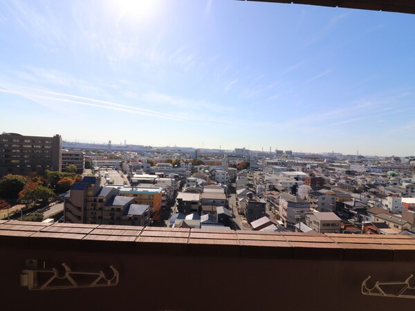 室内からの展望