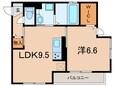 D-room高羽の間取図