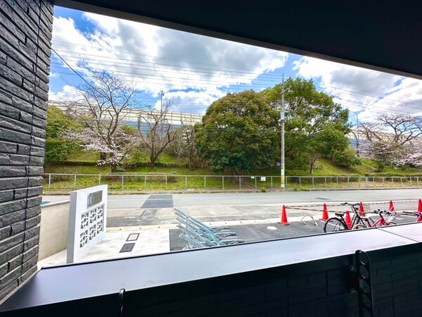 室内からの展望