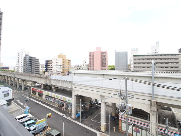 室内からの展望