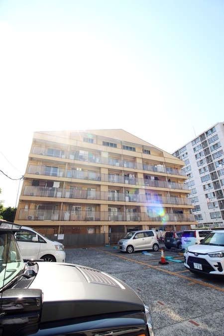 魚井住宅Ａ棟外観写真