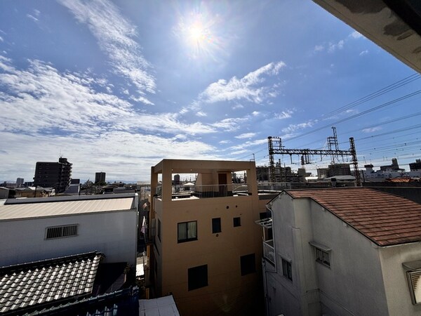 室内からの展望