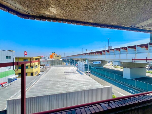 室内からの展望