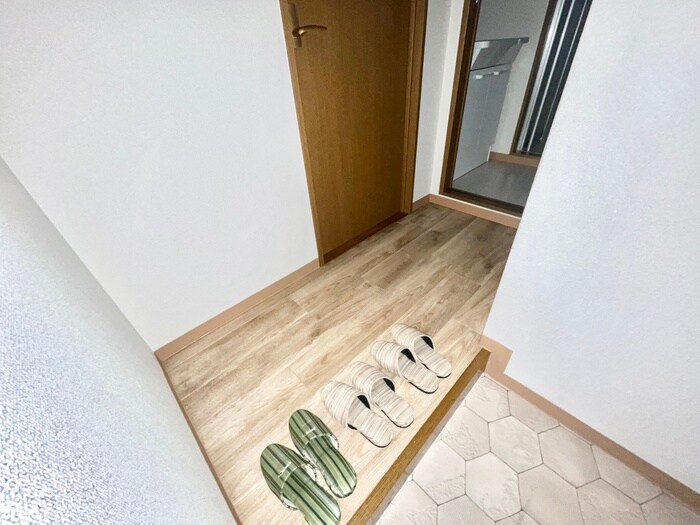 メゾンパ－シモンの廊下