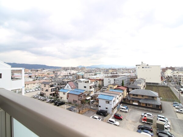 室内からの展望