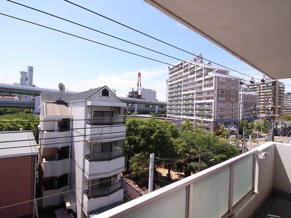 室内からの展望