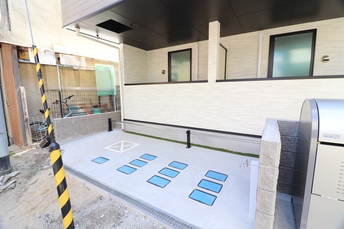 マークス尼崎の駐輪場