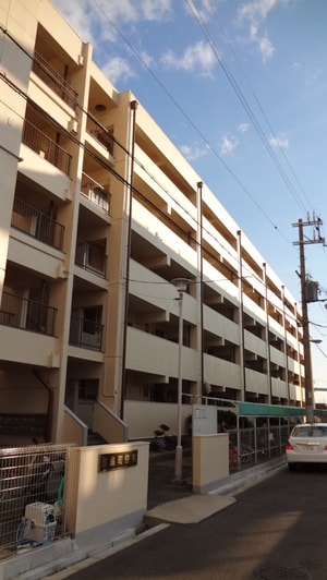 池島町住宅A棟(403)外観写真