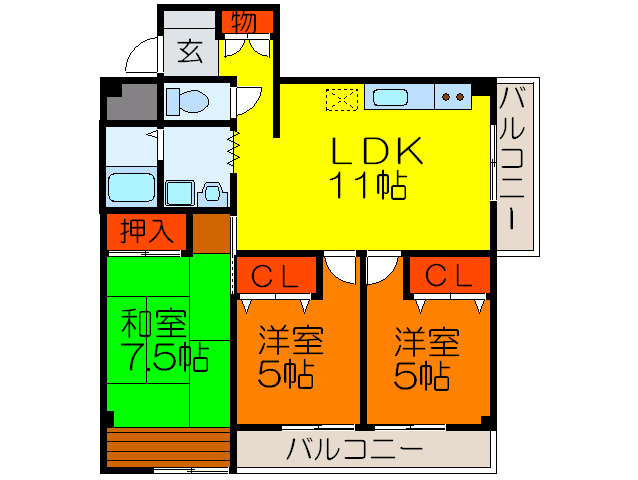 間取図